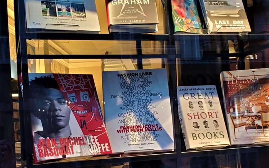 Thoughts upon noticing my new book on Martha Graham displayed in the window of the Rizzoli Bookstore on 26th Street & Broadway in “NoMad”