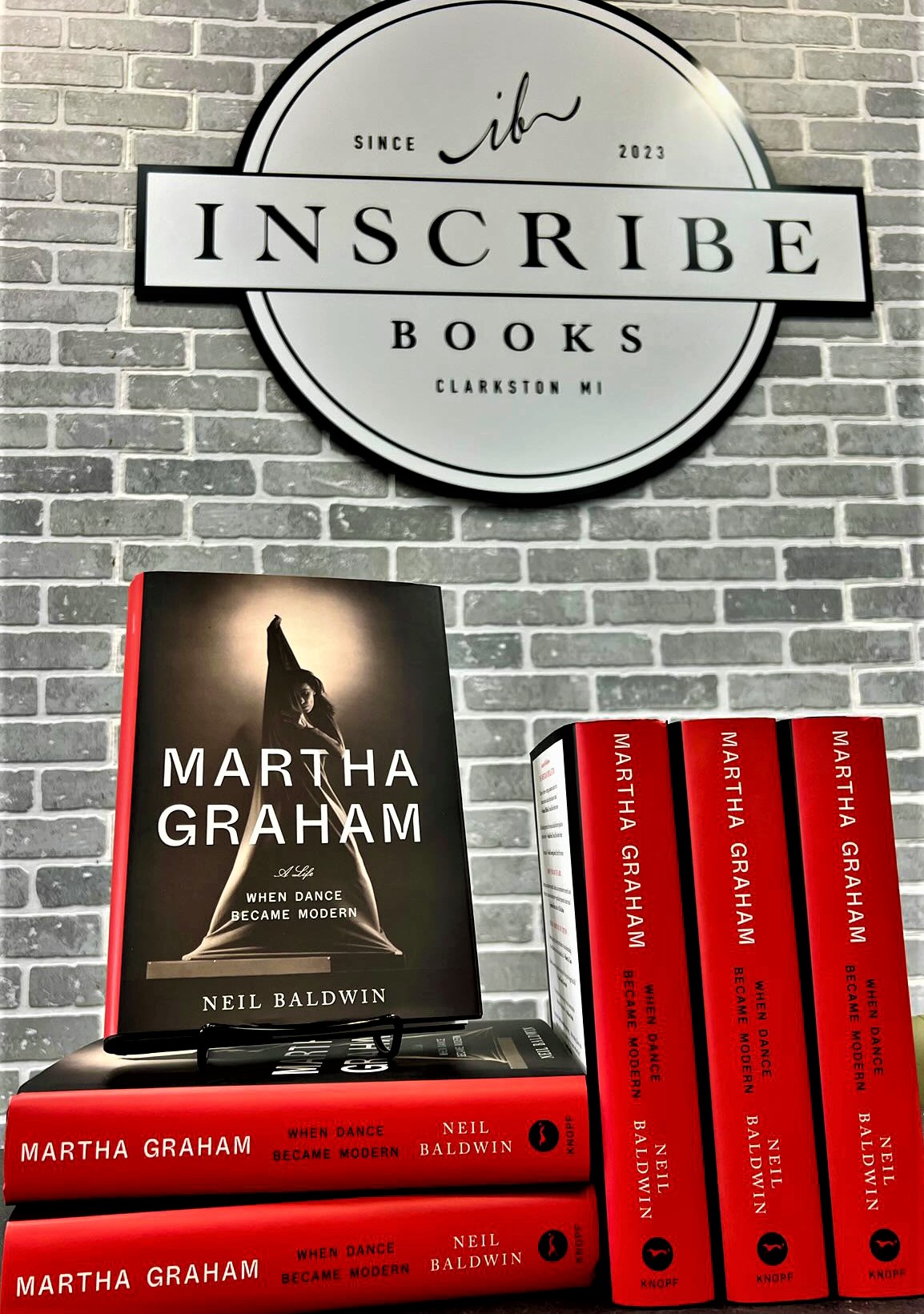 MARTHA sighting @ Inscribe Books, a brave new “indie” in Clarkston, Michigan